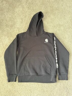 Carhartt Black Pullover Hoodie